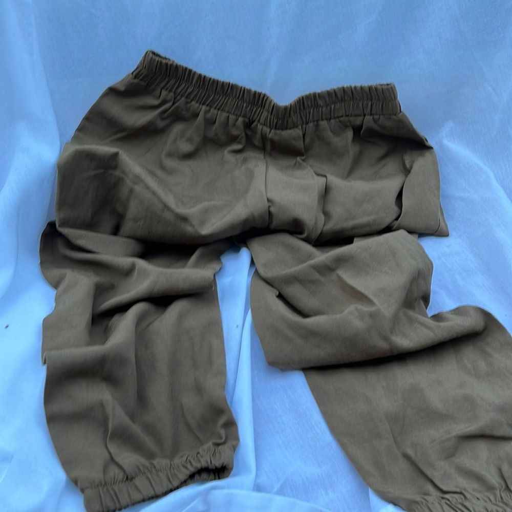 Never worn brown joggers!